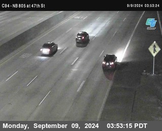 (C094) NB 805 : 47th Street (on ramp)