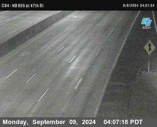 (C094) NB 805 : 47th Street (on ramp)