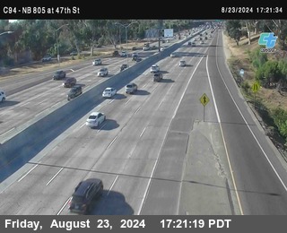 (C094) NB 805 : 47th Street (on ramp)