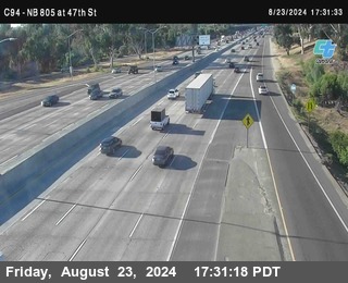 (C094) NB 805 : 47th Street (on ramp)