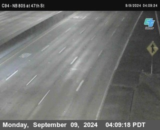 (C094) NB 805 : 47th Street (on ramp)