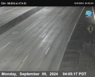 (C094) NB 805 : 47th Street (on ramp)