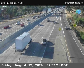 (C094) NB 805 : 47th Street (on ramp)