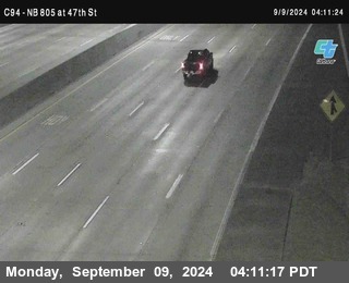 (C094) NB 805 : 47th Street (on ramp)