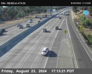 (C094) NB 805 : 47th Street (on ramp)