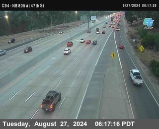 (C094) NB 805 : 47th Street (on ramp)