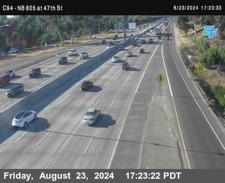 (C094) NB 805 : 47th Street (on ramp)