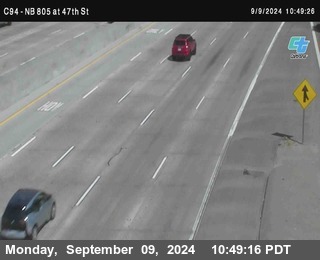 (C094) NB 805 : 47th Street (on ramp)