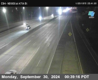 (C094) NB 805 : 47th Street (on ramp)