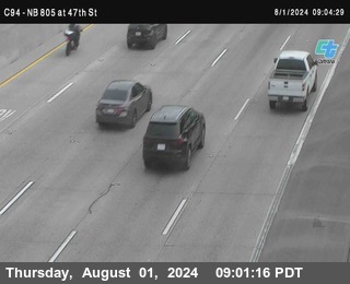 (C094) NB 805 : 47th Street (on ramp)