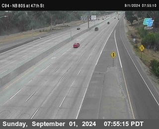 (C094) NB 805 : 47th Street (on ramp)