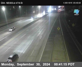 (C094) NB 805 : 47th Street (on ramp)