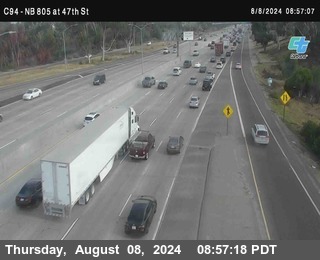 (C094) NB 805 : 47th Street (on ramp)