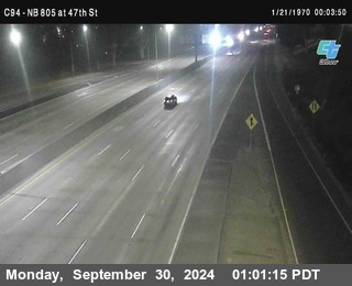 (C094) NB 805 : 47th Street (on ramp)