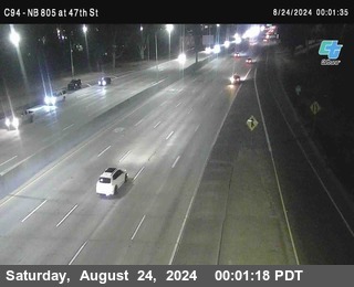 (C094) NB 805 : 47th Street (on ramp)