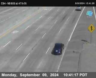 (C094) NB 805 : 47th Street (on ramp)