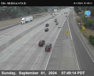 (C094) NB 805 : 47th Street (on ramp)