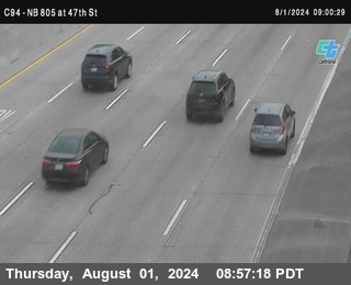 (C094) NB 805 : 47th Street (on ramp)