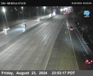 (C094) NB 805 : 47th Street (on ramp)