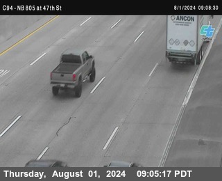 (C094) NB 805 : 47th Street (on ramp)