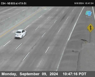 (C094) NB 805 : 47th Street (on ramp)