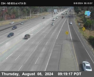 (C094) NB 805 : 47th Street (on ramp)