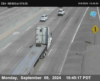 (C094) NB 805 : 47th Street (on ramp)