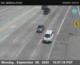 (C094) NB 805 : 47th Street (on ramp)