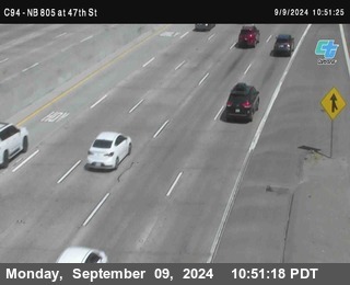 (C094) NB 805 : 47th Street (on ramp)