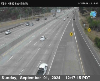 (C094) NB 805 : 47th Street (on ramp)