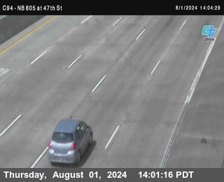 (C094) NB 805 : 47th Street (on ramp)