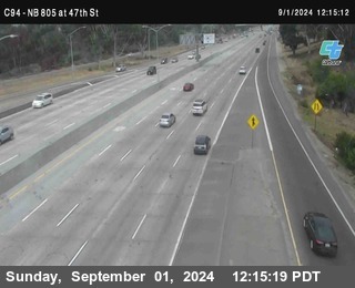 (C094) NB 805 : 47th Street (on ramp)