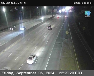 (C094) NB 805 : 47th Street (on ramp)