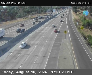 (C094) NB 805 : 47th Street (on ramp)