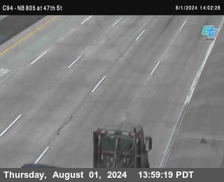 (C094) NB 805 : 47th Street (on ramp)