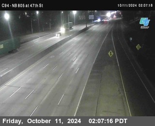 (C094) NB 805 : 47th Street (on ramp)