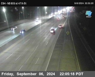 (C094) NB 805 : 47th Street (on ramp)