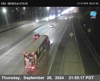 (C094) NB 805 : 47th Street (on ramp)