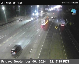 (C094) NB 805 : 47th Street (on ramp)