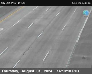 (C094) NB 805 : 47th Street (on ramp)