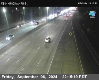 (C094) NB 805 : 47th Street (on ramp)