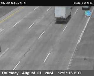 (C094) NB 805 : 47th Street (on ramp)