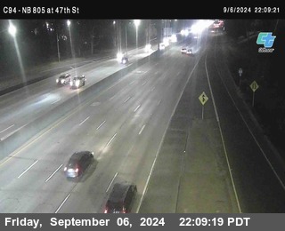 (C094) NB 805 : 47th Street (on ramp)