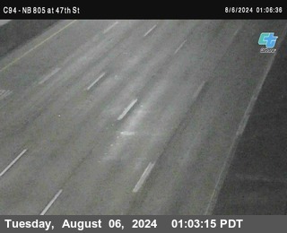 (C094) NB 805 : 47th Street (on ramp)