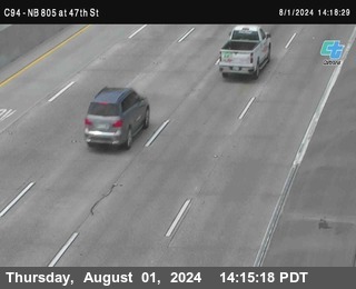 (C094) NB 805 : 47th Street (on ramp)