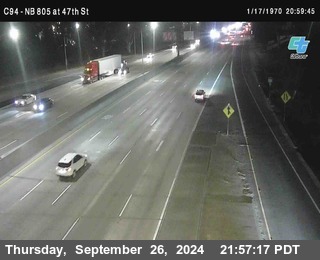 (C094) NB 805 : 47th Street (on ramp)