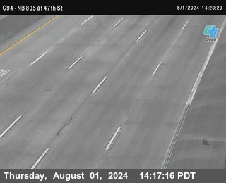 (C094) NB 805 : 47th Street (on ramp)