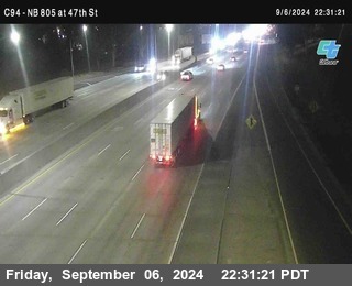 (C094) NB 805 : 47th Street (on ramp)