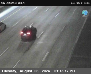 (C094) NB 805 : 47th Street (on ramp)