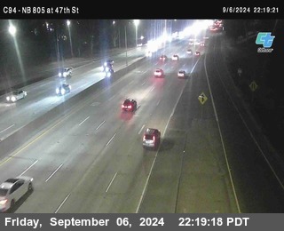 (C094) NB 805 : 47th Street (on ramp)